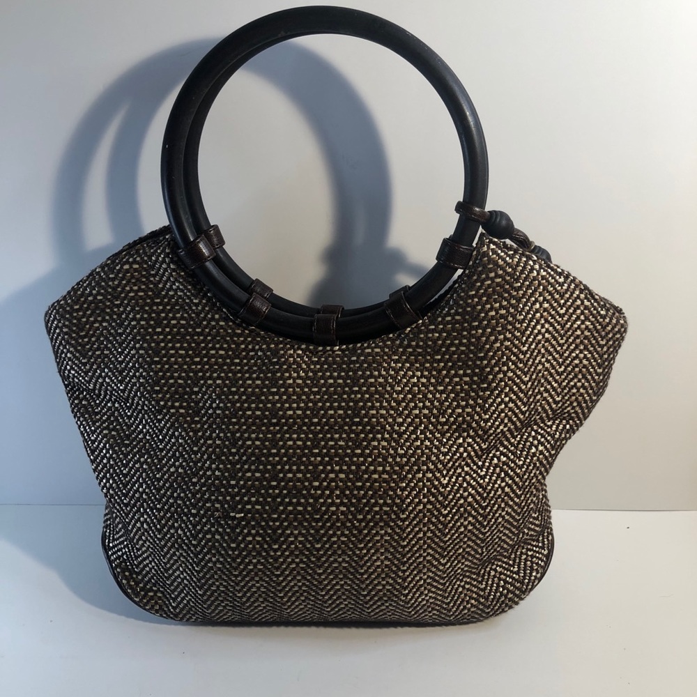 Pre-owned Liz Claiborne Vintage Brown Tweed bag